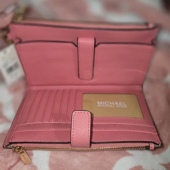 Michael Kors Large Double Zip Jet Set Wristlet Wallet. NWT. - Picture 7 of 8